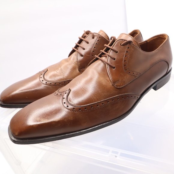 7020   MICHAEL SHANNON 7020 Italian Couture  Leather  Shoes  size us 11.5 main image 6
